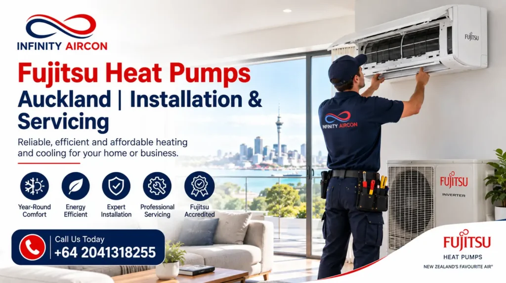 fujitsu heat pumps in auckland reasons